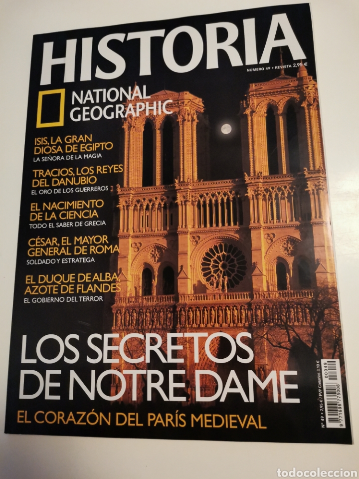 Magazines de musique: Historia National Geographic n&deg;49 LOS SECRETOS DE NOTRE DAME