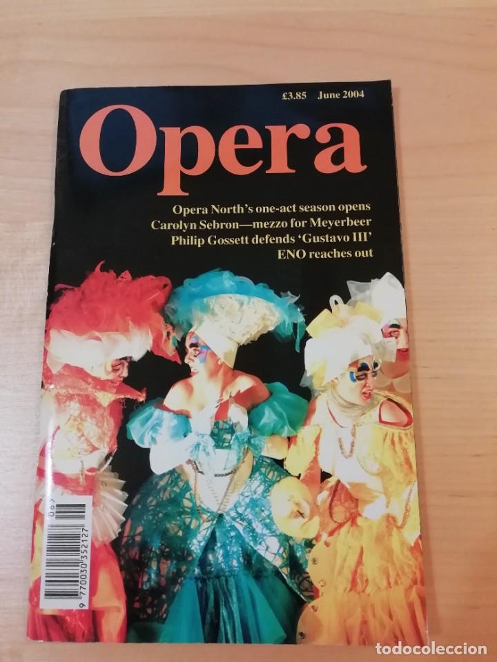 Musikzeitschriften: Revista Opera Magazine Volume 55 No 6 June 2004 Londres