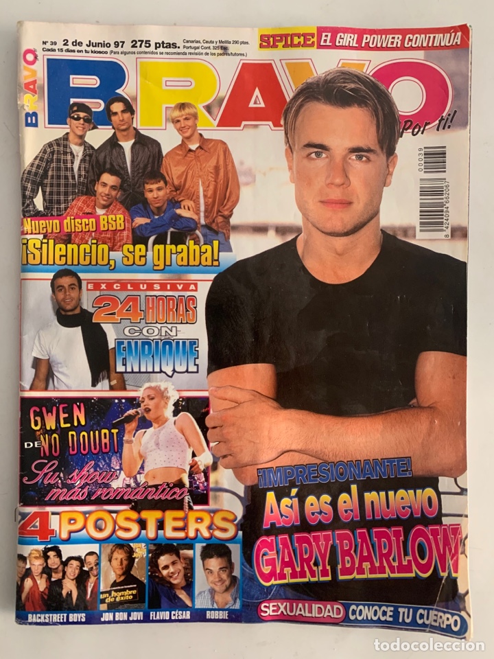 Magazines de musique: Revista bravo n&ordm; 39 de 1997