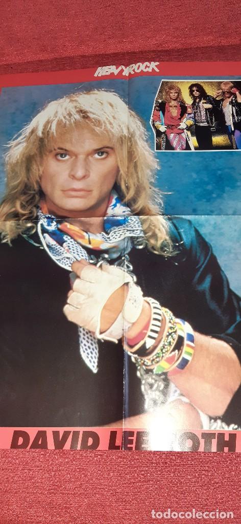 Magazines de musique: poster DAVID LEE ROTH
