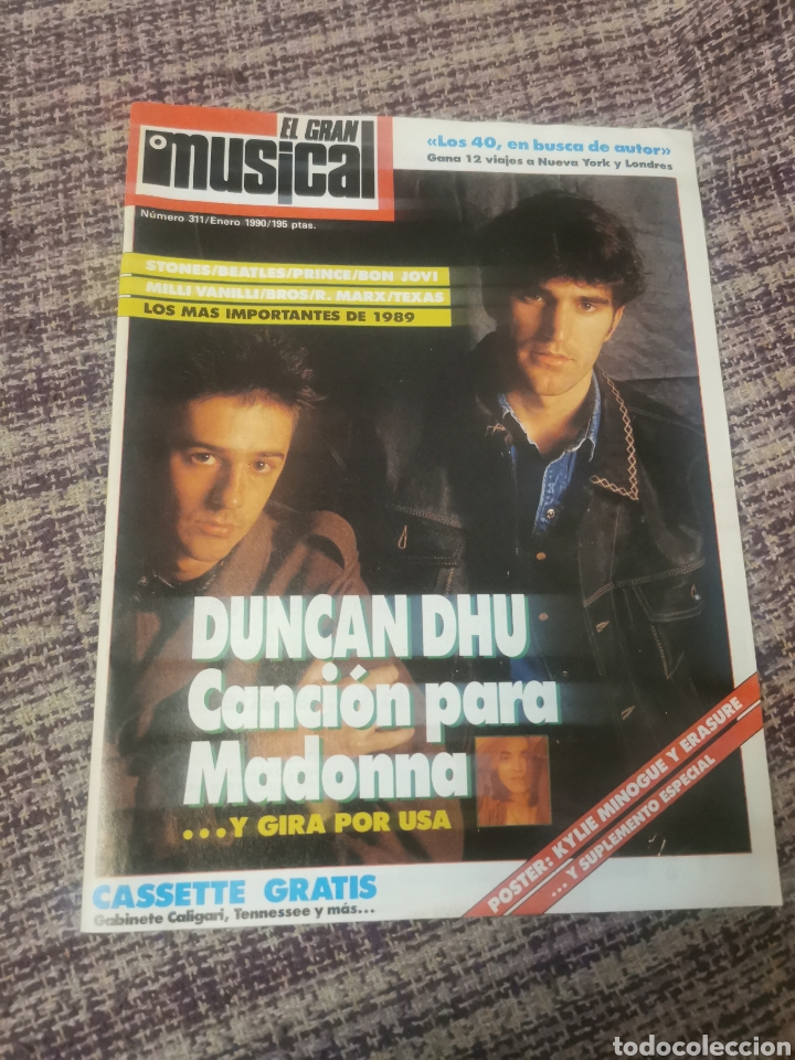 Magazines de musique: Revista el gran musical n&uacute;mero 311 a&ntilde;o 1990 completa