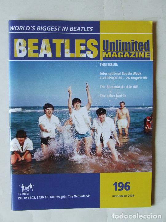 Magazines de musique: REVISTA FANZINE BEATLES UNLIMITED MAGAZINE 196 2008