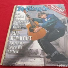 Revistas de música: ROLLING STONE,PAUL MCCARTNEY,QUINCY JONES,HALL OF FAME 1989,ROLLING STONES,KATE BUSH,MICHAEL JACKSON