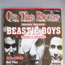 Revistas de música: ON THE ROCKS:NUM.5-BEASTIE BOYS-LOQUILLO-BRIAN MAY-RADIO FUTURA-SERGIO MAKAROFF (1998). Lote 261272410