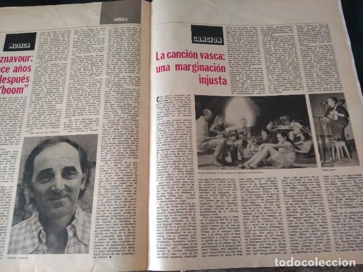 Magazines de musique: REVISTA DESTINO A&Ntilde;O 1975 CANCION VASCA MARGINADA -OSKARBI -MIKEL LABOA /WOODSTOCK MUSICA LIBRE