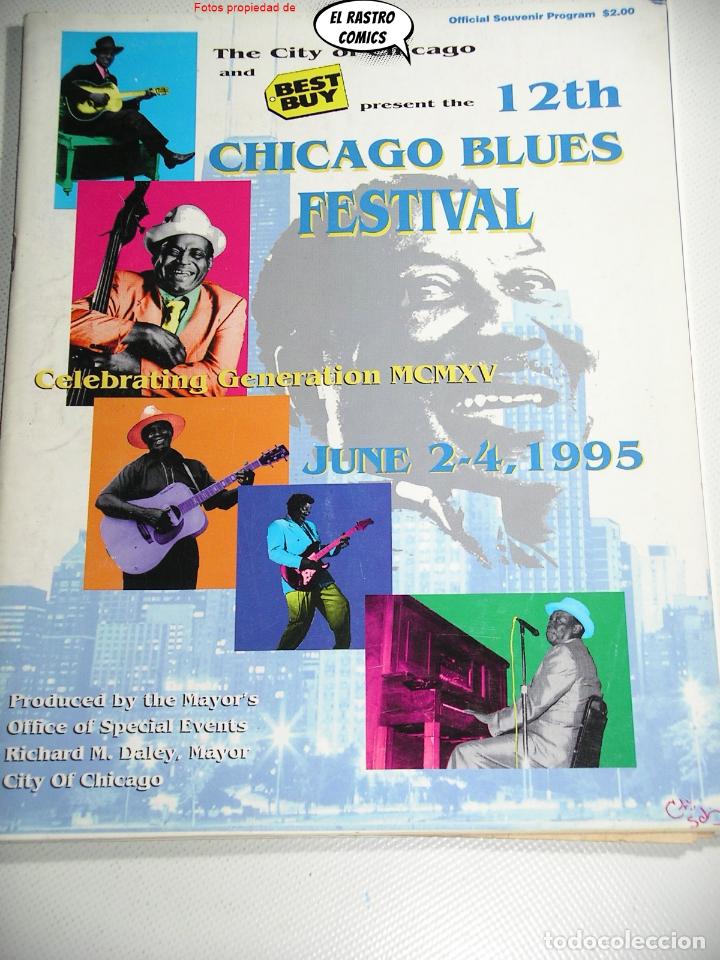 Magazines de musique: 12th Chicago Blues Festival 1995, Official souvenir program, 12, C8