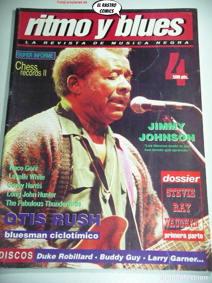 Magazines de musique: Ritmo y blues n&ordm; 4, Steve Ray Vaughan, Lavelle White, Chess, Jimmy Johnson, Corey Harris, Otis Rush