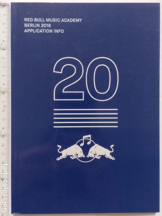 Music magazines: RED BULL MUSIC ACADEMY BERLIN 2018 - APPLICATION INFO BOOK- 70 P&Aacute;GINAS
