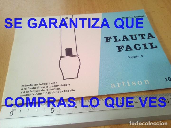 Magazines de musique: FLAUTA FACIL RAMON CAMPS LIBRO U37