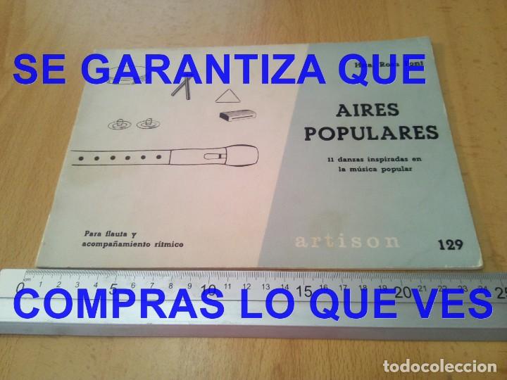 Magazines de musique: ROSA FONT AIRES POPULARES FLAUTA ARTISON 129 LIBRO U37