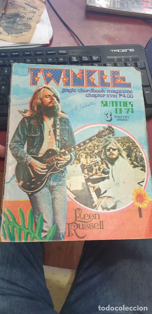 Magazines de musique: Revista musica twinkle ingles a&ntilde;os 70 con letras de las canciones y con varios posters