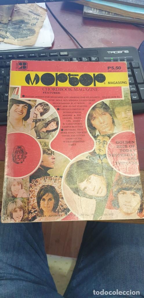 Magazines de musique: Libro de acordes moptop ingles a&ntilde;os 70 de varios artistas de la epoca
