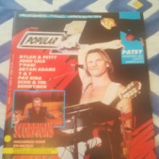 Revistas de música: REVISTA POPULAR 1. Nº 176. FEBRERO 1988. STING,DYLAN,TOM PETTY,SCORPIONS,BRYAN ADAMS.. Lote 268166044