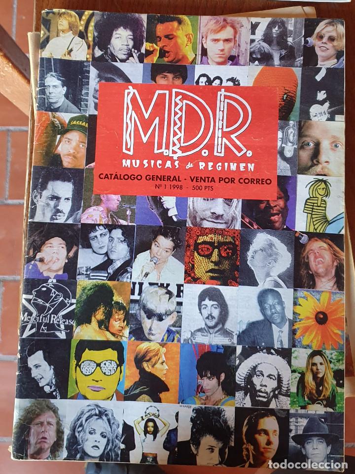 Magazines de musique: Catalogos de coleccionismo musical MDR Musicas de regimen