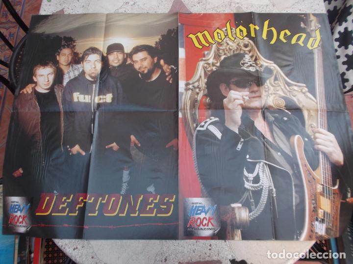 Magazines de musique: poster de la revista, heavy rock, 55 x 80, motor head y deftones