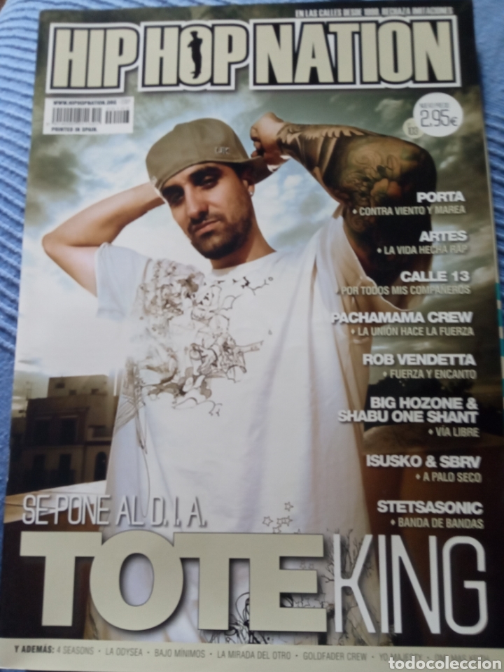 Magazines de musique: Revista HIP HOP NATION N'103 &rdquo; SE PONE AL D.I.A. TOTE KING&rdquo;
