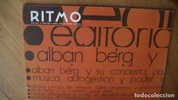Music magazines: RITMO. REVISTA MUSICAL ILUSTRADA . NUM. 490. ABRIL 1979. DISCOS EDITADOS MARZO 1979.