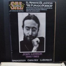 Revistas de música: SAL COMUN JOHN LENNON - 1940 / 1980 - EN PORTADA Nº 35 - ENERO DE 1981 PDELUXE. Lote 276700788