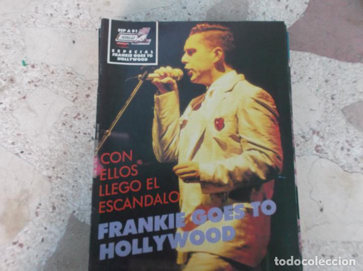 Magazines de musique: poular 1, especial 91, poster 81 x 54, frankie goes to hollywood