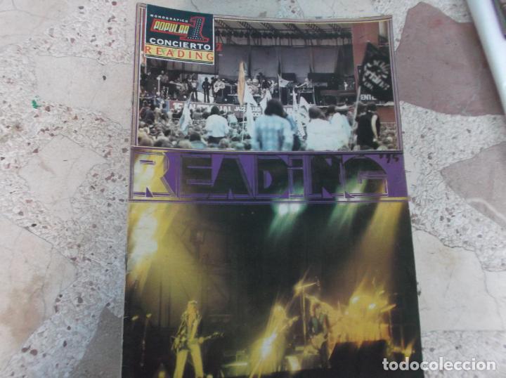 Music magazines: poular 1, conciert 2 reading 75, falta poster,