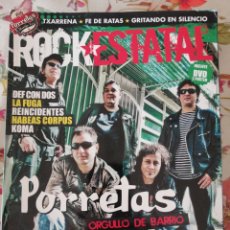Revistas de música: ROCK ESTATAL REVISTA 17 PORRETAS DEF CON DOS LA FUGA REINCIDENTES TXARRENA. Lote 277163338