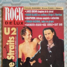 Revistas de música: REVISTA MUSICAL ROCK DE LUX Nº 79 DIRE STRAITS U2 JAMES BROWN RUBEN BLADES KRAFTWERK GIANT SAND