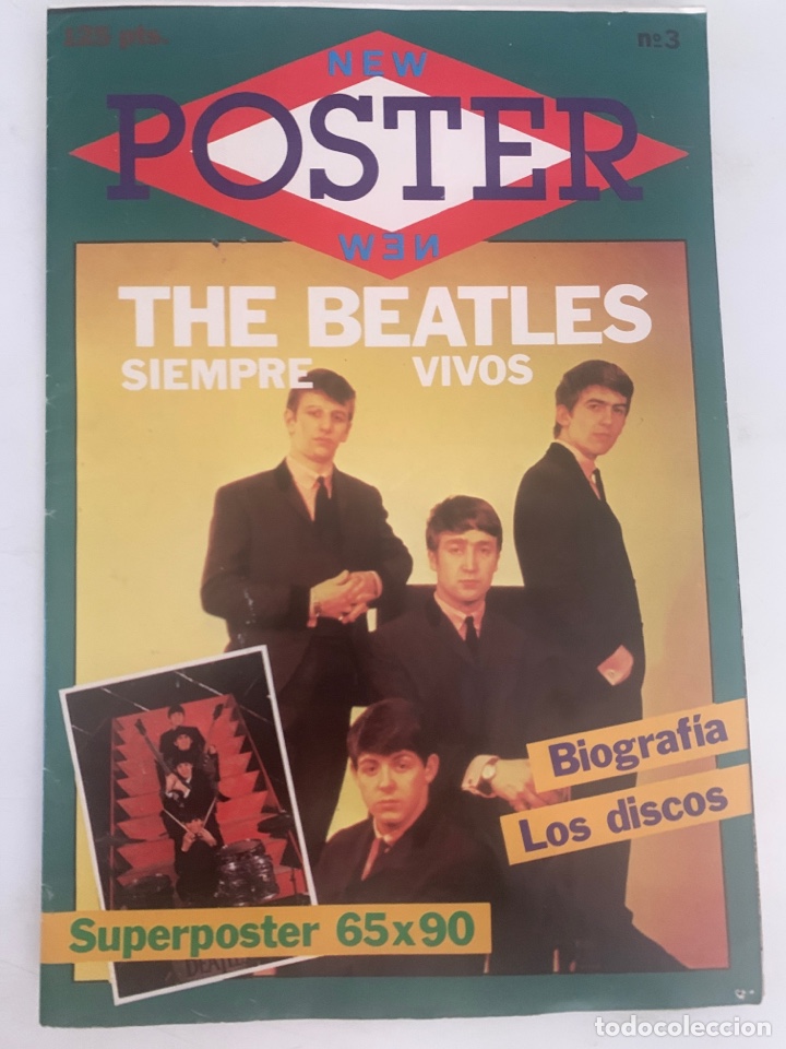 Magazines de musique: Revista New p&oacute;ster the Beatles siempre vivos s&uacute;perp&oacute;ster 65 &times; 90 cm