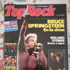 Revistas de música: REVISTA TOP ROCK 1 11 MARZO 1989 LOQUILLO BRUCE SPRINGSTEEN ELVIS EL ÚLTIMO DE LA FILA HÉROES. Lote 280691268