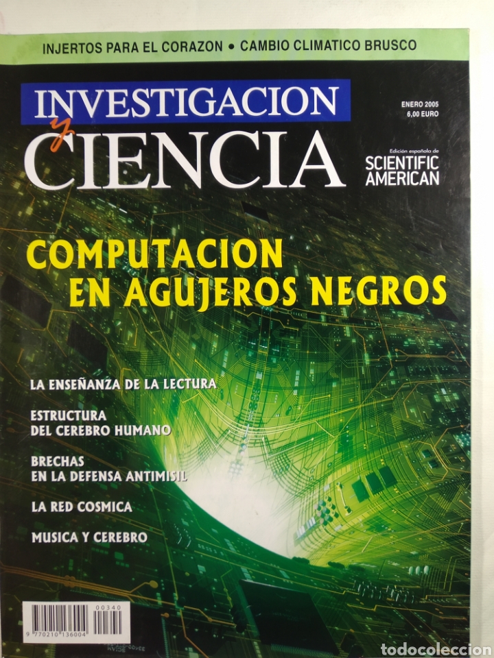 Music magazines: Investigaci&oacute;n y Ciencia 340