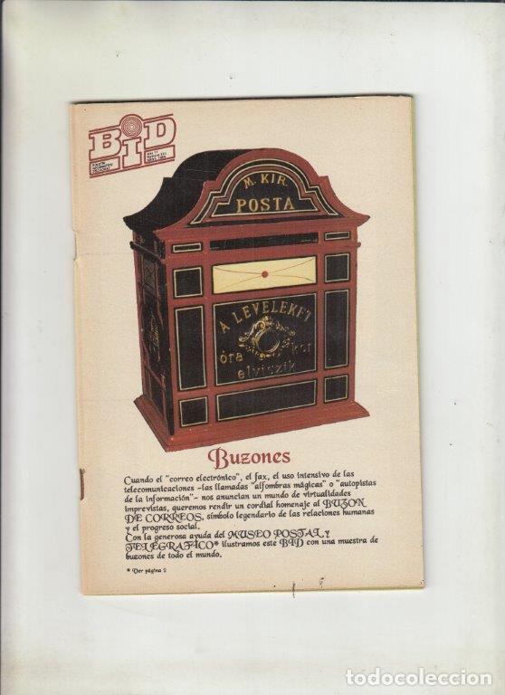 Magazines de musique: REVISTA BID N&ordm; 121 A&Ntilde;O 1994. BOLETIN INFORMATIVO DISCOGRAFICO. BUZONES.