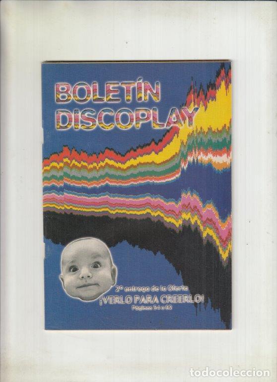Magazines de musique: REVISTA BOLETIN DISCOPLAY N&ordm; 210 A&Ntilde;O 2001.