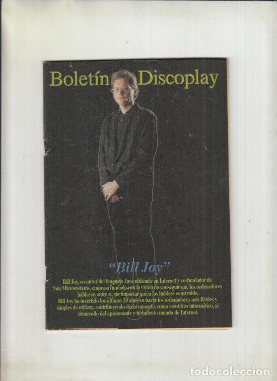 Magazines de musique: REVISTA BOLETIN INFORMATIVO N&ordm; 196 A&Ntilde;O 2000. BILL JOY.