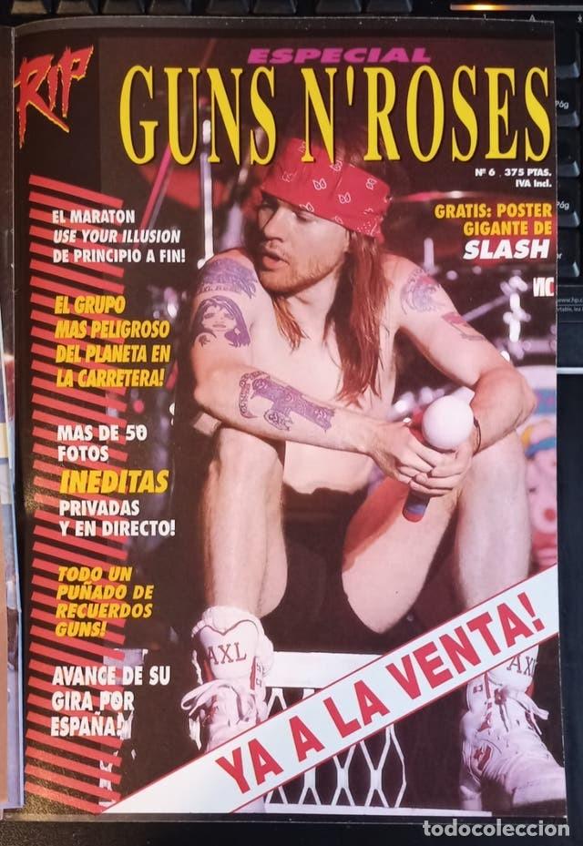 Magazines de musique: Guns and Roses recortes revistas