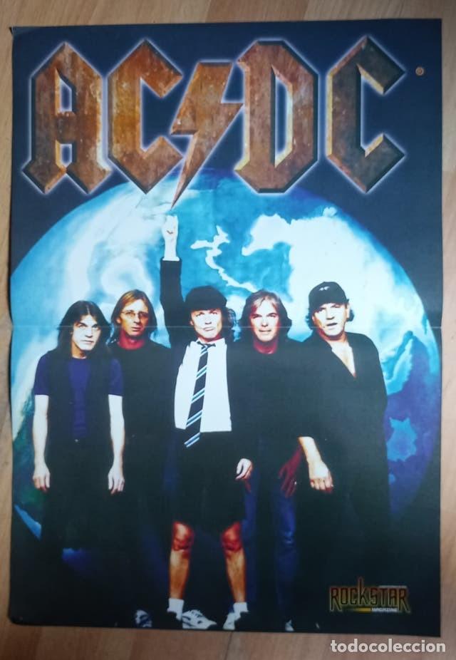 Magazines de musique: AC/DC POSTER Y 2 ENTREVISTAS