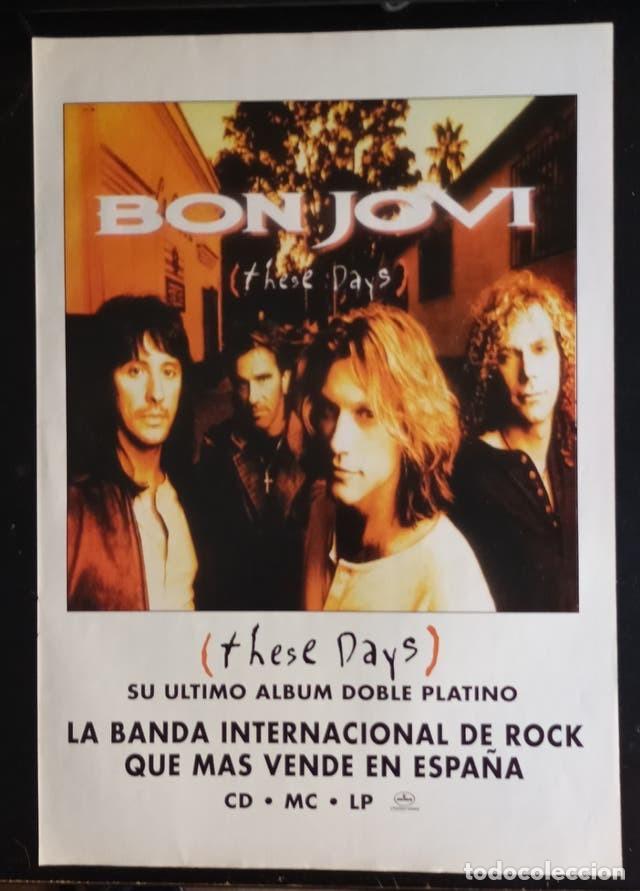 Magazines de musique: BON JOVI HOJA PROMO Y ENTREVISTA