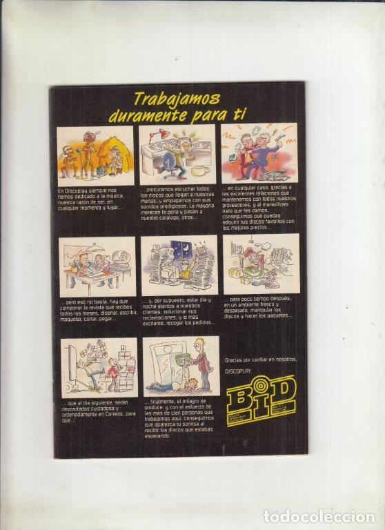 Magazines de musique: REVISTA BID N&ordm; 415 A&Ntilde;O 1996. BOLETIN INFORMATIVO DISCOGRAFICO. TRABAJAMOS DURAMENTE PARA TI.
