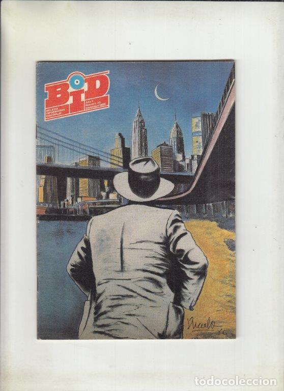 Music magazines: REVISTA BID N&ordm; 33 A&Ntilde;O 1986. BOLETIN INFORMATIVO DISCOPLAY.