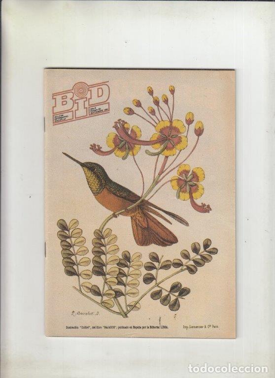 Music magazines: REVISTA BID N&ordm; 89 A&Ntilde;O 1991. BOLETIN INFORMATIVO DISCOPLAY. ILUSTRACION: COLIBRI DEL LIBRO DE PAJAROS