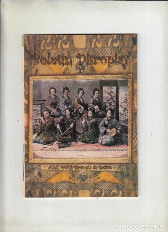 Music magazines: BOLETIN DISCOPLAY N&ordm; 211 A&Ntilde;O 2001.