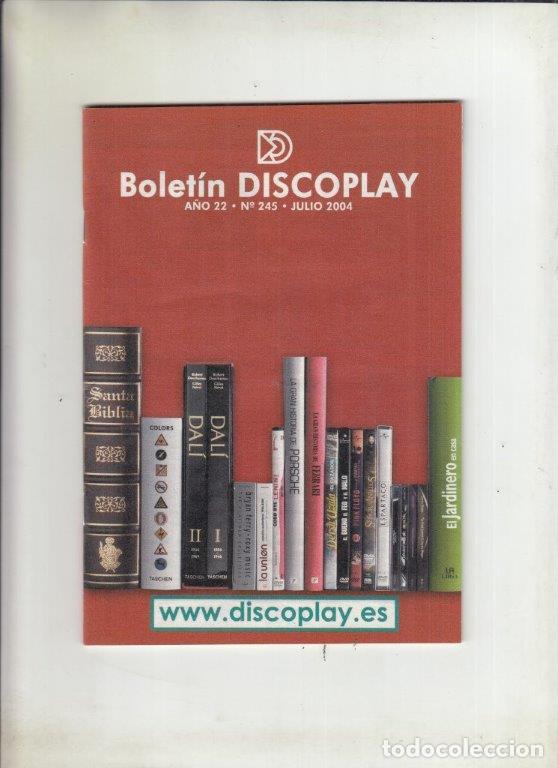 Magazines de musique: REVISTA BOLETIN DISCOPLAY N&ordm; 245 A&Ntilde;O 2004.