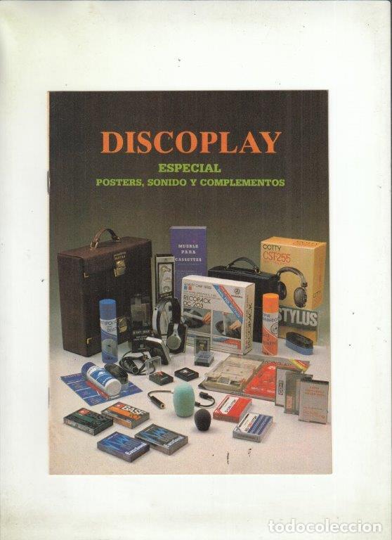 Music magazines: REVISTA DISCPLAY. ESPECIAL POSTERS, SONIDO Y COMPLEMENTEOS.