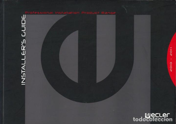 Music magazines: Guia para Instaladores Ecler - Ecler Installer's Guide 2010-2011 - 73 paginas - 30x21 cms