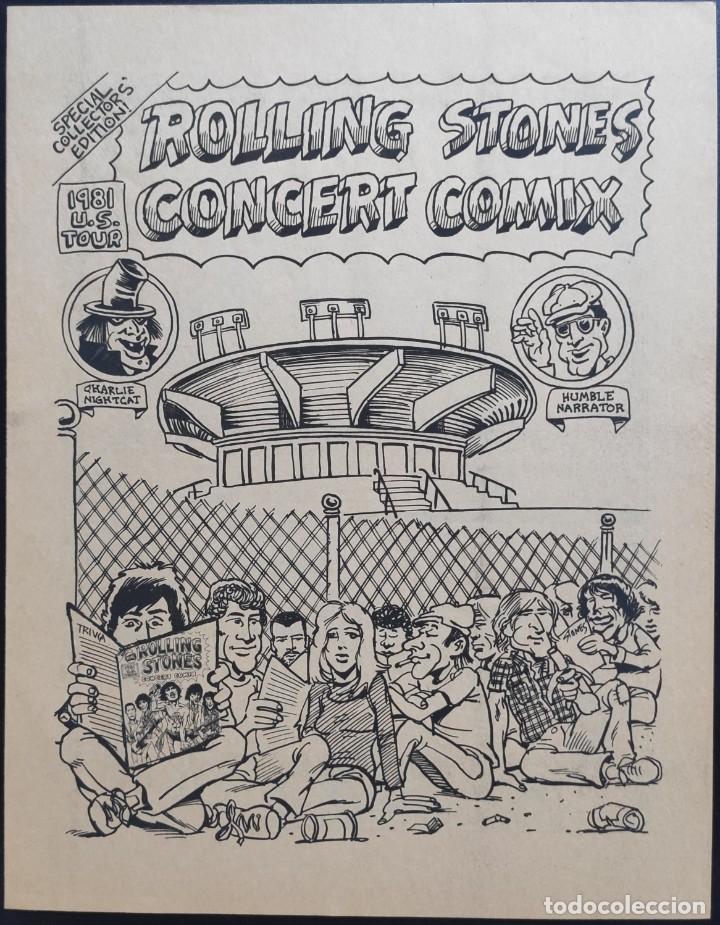 Revistas de m&uacute;sica: ROLLING STONES CONCERT COMIX 1981 - Foto 1