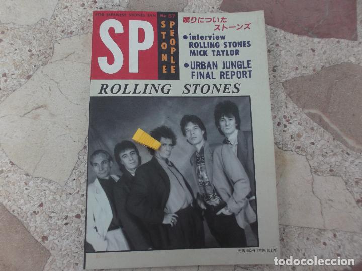 Revistas de m&uacute;sica: revista japonesa de los rolling stone, stone people n&ordm; 57, 140 paginas, muchas fotos de la epoca