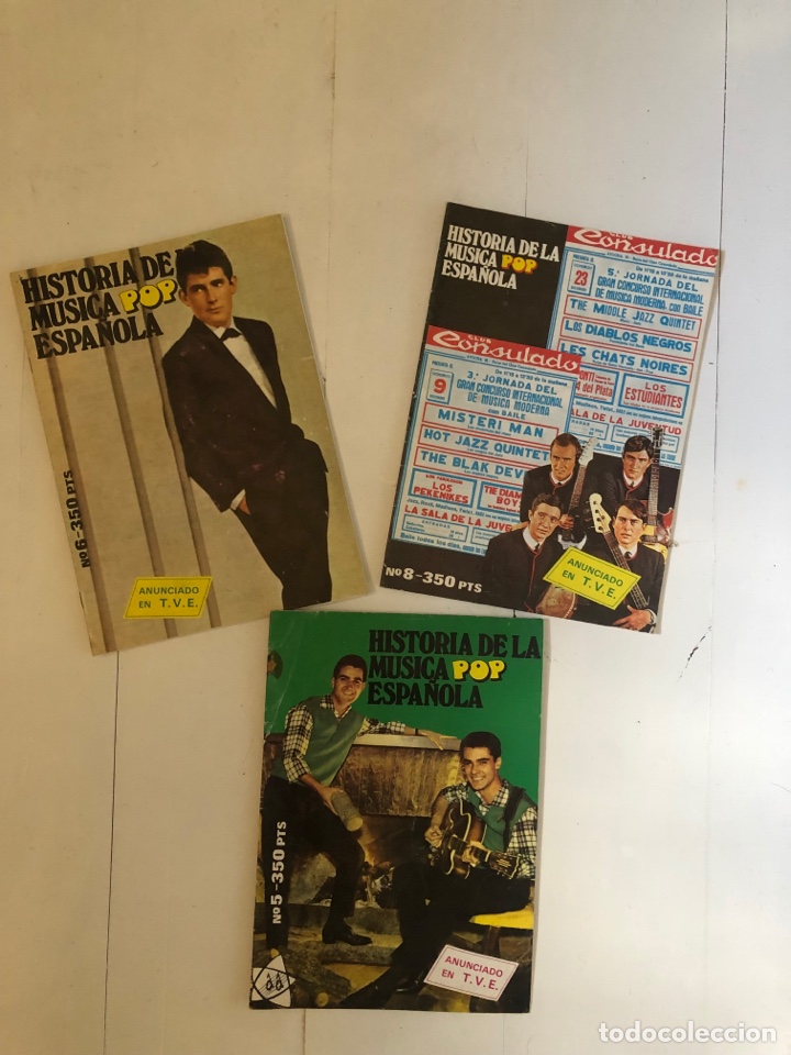 Music magazines: Tres fasc&iacute;culos de Historia de la M&uacute;sica Pop Espa&ntilde;ola