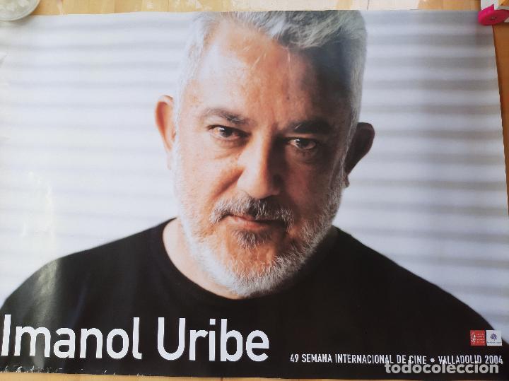 Magazines de musique: Poster Inmanol Uribe SEMINCI VALLADOLID