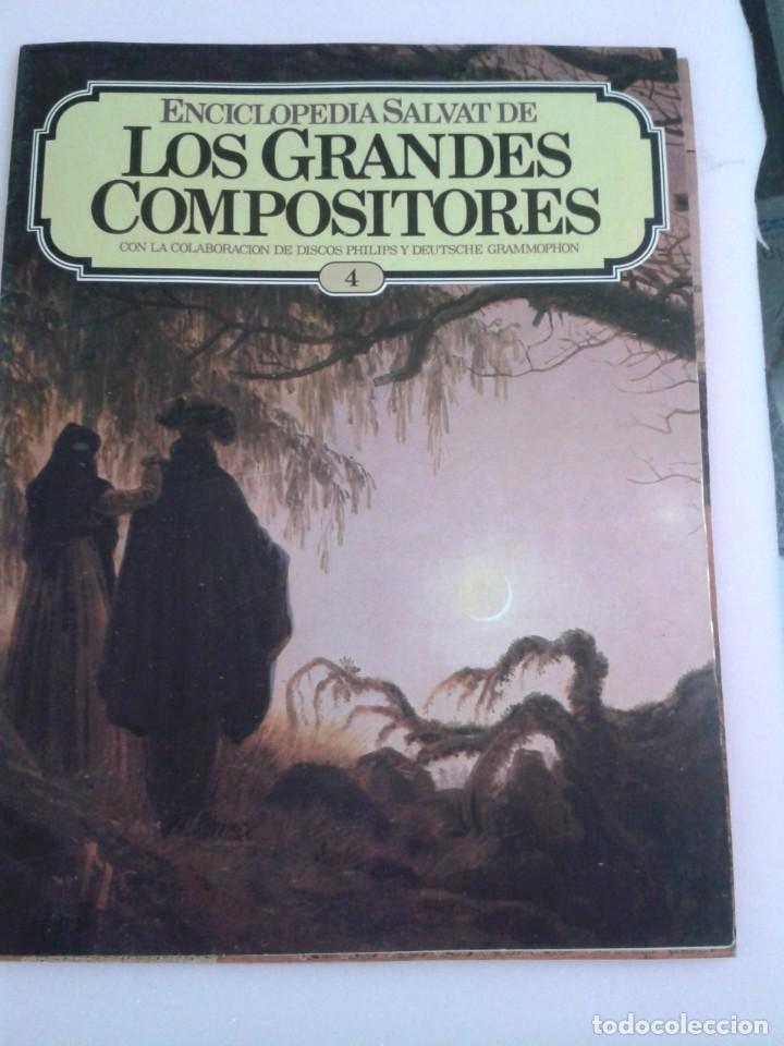 Magazines de musique: LOS GRANDES COMPOSITORES - ENCICLOPEDIA SALVAT - FASCICULO N&ordm; 4