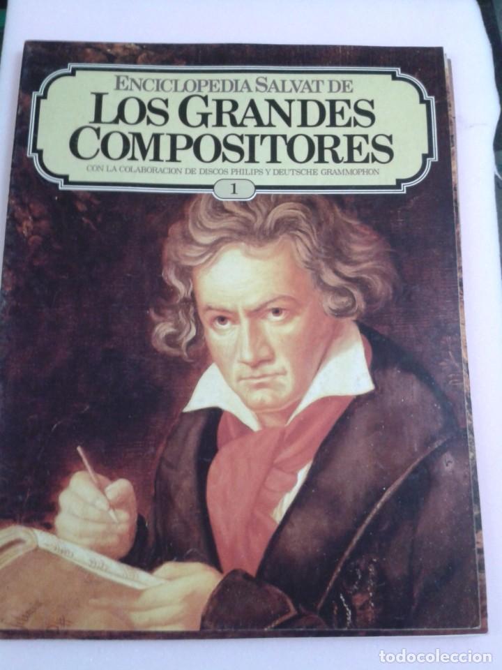 Magazines de musique: LOS GRANDES COMPOSITORES - ENCICLOPEDIA SALVAT - FASCICULO N&ordm; 1