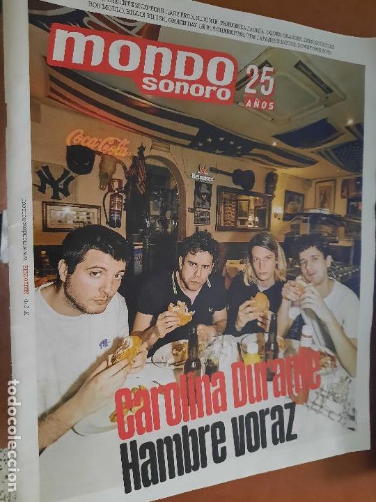 Magazines de musique: MONDO SONORO 270. EDICI&Oacute;N ANDALUCIA. GRAPA. BUEN ESTADO. 25 A&Ntilde;OS. FOALS, SIDONIE,