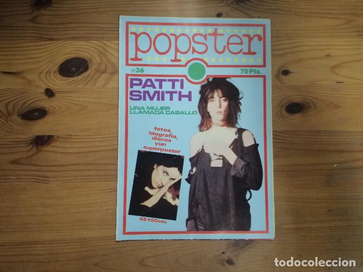 Revistas de m&uacute;sica: POPSTER - PATTI SMITH - Foto 1